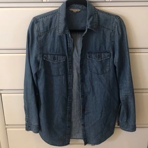 Rubbish Denim Blouse from Nordstrom